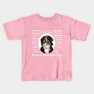 Bernese Mountain Dog Traits Kids T-Shirt